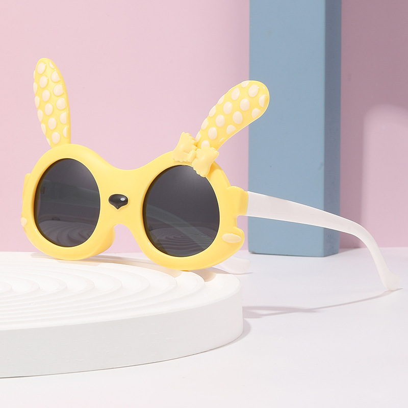 Gfas de sol polarizadas para niñas UV-protección solar para niños niñas niños gafas de sol para bebés de dibujos animados