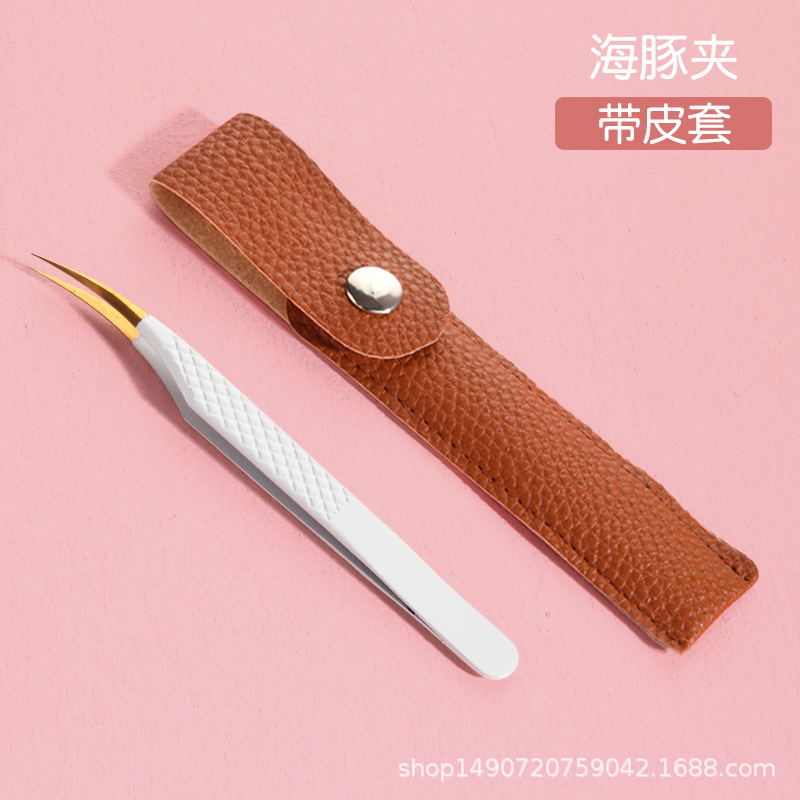 돌고래 클립 (가죽 케이스 포장)