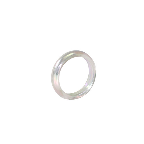 Cross-border creative candy-colored Korean cute ring set 2024 new personalized women's resin ring wholesale