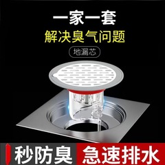 Direct Selling Magnetic Insect and Odor Proof Dual Drain Floor Drain Core Sewer Anti-Backflow Seal Filter Core