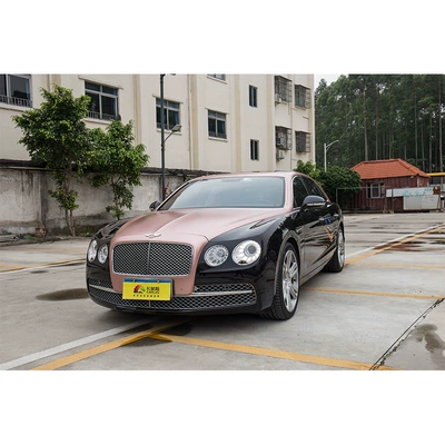 Auto Color Change Film Film Oem Custom Car Wrap Film - electric-metal-rose-gold-152m18m
