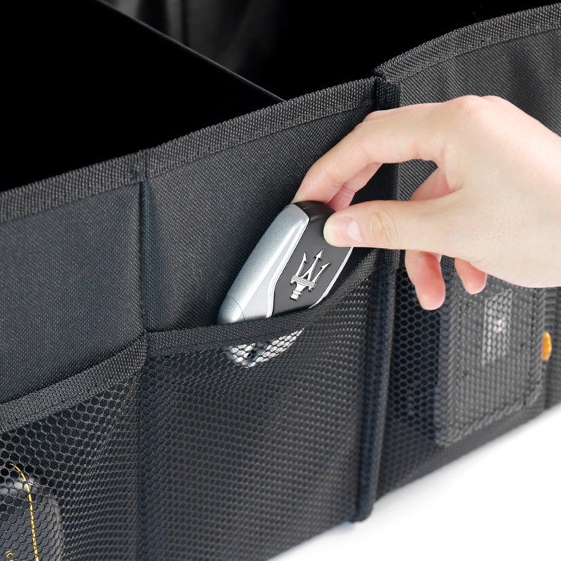 Caja de almacenamiento del maletero del coche transfronterizo Caja de almacenamiento Tela Oxford Suministros de coche plegable Caja de almacenamiento del coche en stock