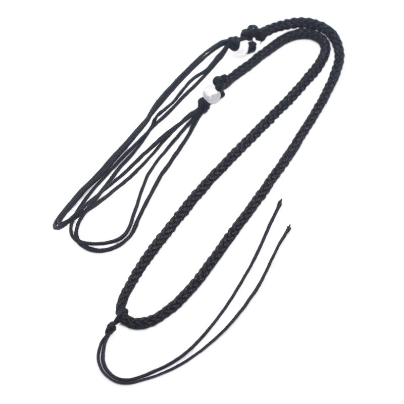 Производители прямые поставки 16x8 машина Плетеный кулон ремешок простой агат ожерелье веревка аксессуары оптом