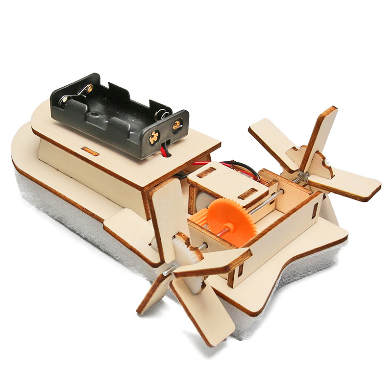 Ciencia DE LOS NIÑOS pequeña producción DIY eléctrica casera nave Ming ciencia aula nave historia experimento materiales al por mayor