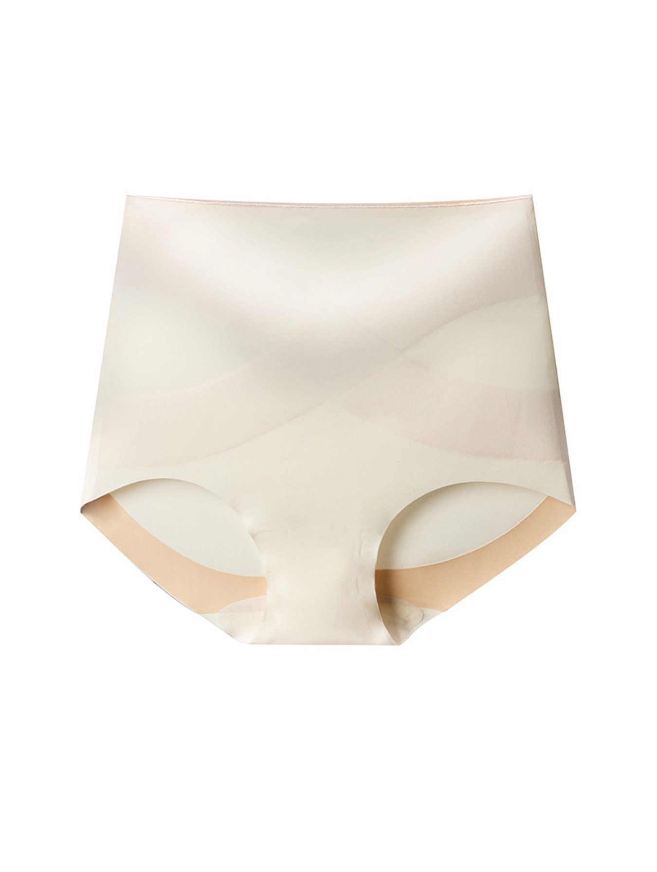 Nueva ropa interior de cintura alta para levantar la cadera calzoncillos de seda de hielo sin costuras para mujer