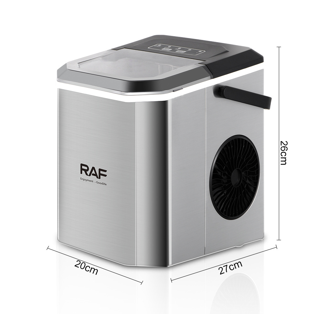 RAF欧规美规跨境小型制冰机家用自动子弹冰制冰机可视迷你造冰机-阿里巴巴