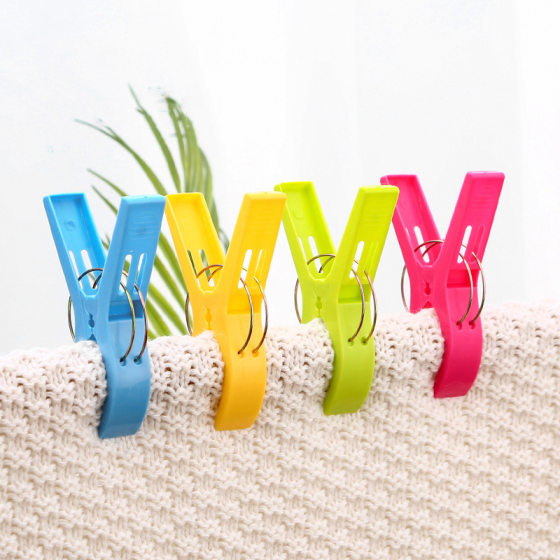 Home strong clothes clip quilt clip windproof plastic bed sheet drying clip multi-functional non-slip clothes clip