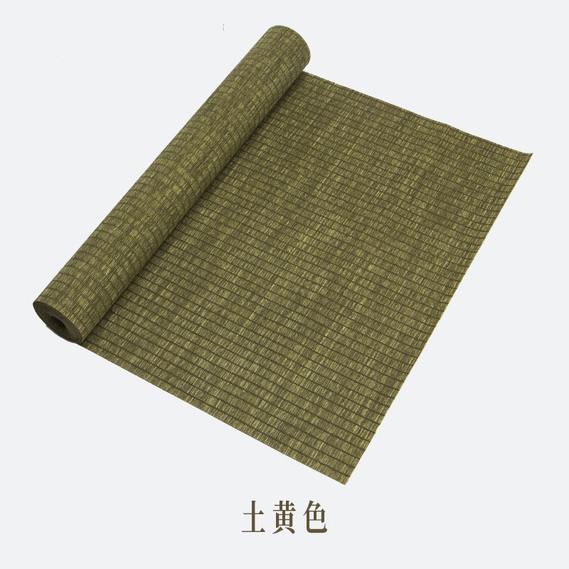 茶道テーブルクロス、茶席、リネン茶席、茶紙テーブルフラッグ、禅マット、紙テーブルフラッグ、工場生地|undefined