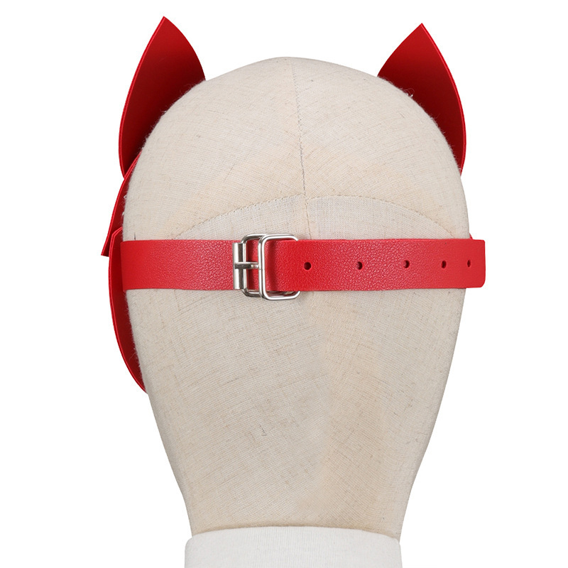 SM Erotic Hood Mask, Breathable Nylon Eye-Opening Design, Elastic Slip-On Adult Headgear — detail image 27