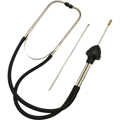 Cylinder noise stethoscope for detecting engine noise and abnormal cylinder sounds in car engines