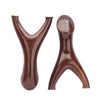 Copper Olympic slingshot sandalwood with flat rubber bands