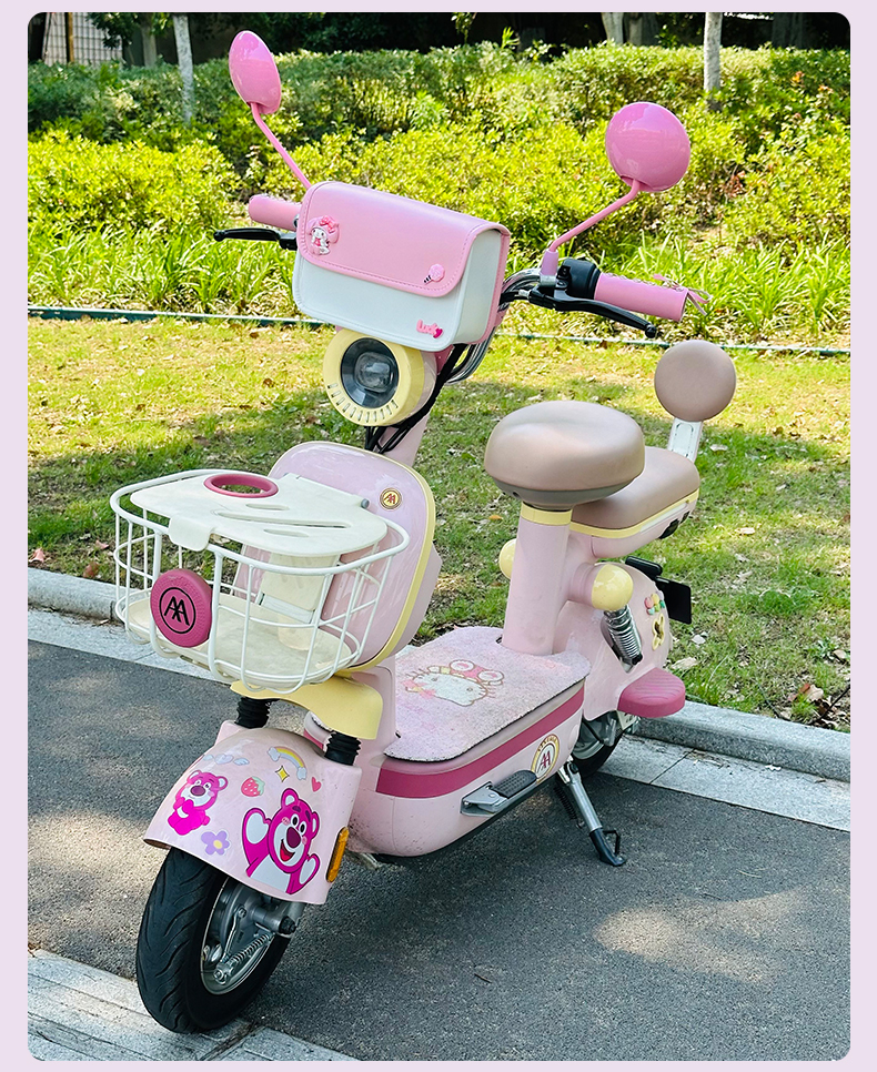 Suitable for Yadi Aima Electric Scooter Hanging Bag, Front Storage Pocket, Rear Storage Bag, Decorative Small Accessories