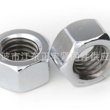 六角螺母 德标DIN934 镀锌六角螺母 国标碳钢镀锌螺母