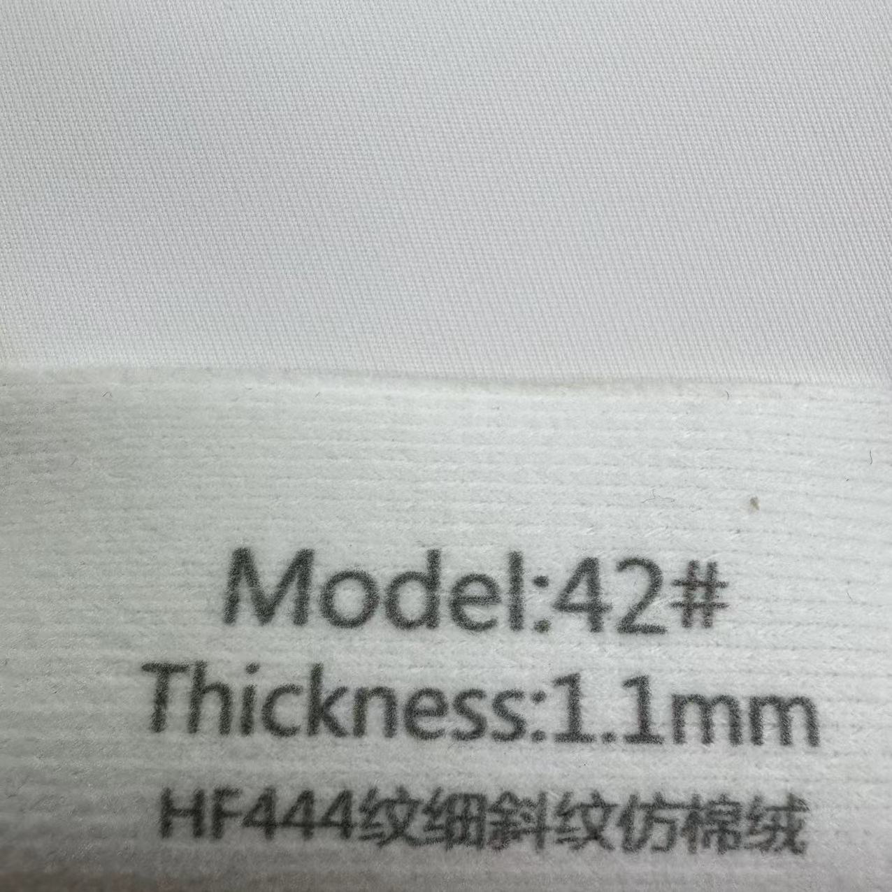 1.1mmHF444 패턴 파인 트윌 모조 코튼 벨벳