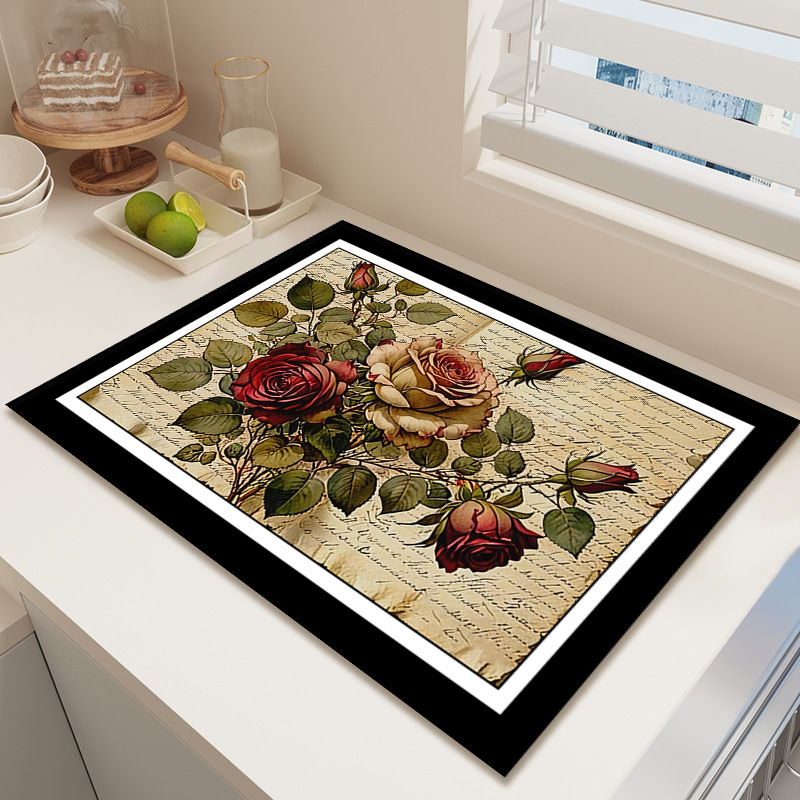 거울 그림자 꽃 트레일