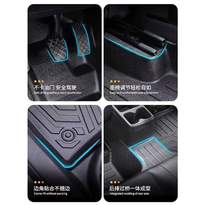 floor mats, 09-25 model Audi: Modelə uyğun ayaqaltı