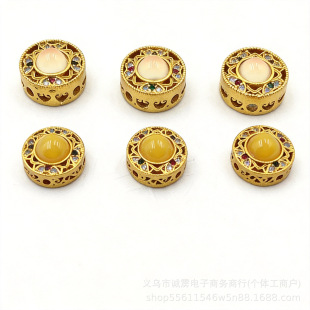 18K��ɫ�U���荸���ͨ�״���������L����ִ�diy�Ʒ������l