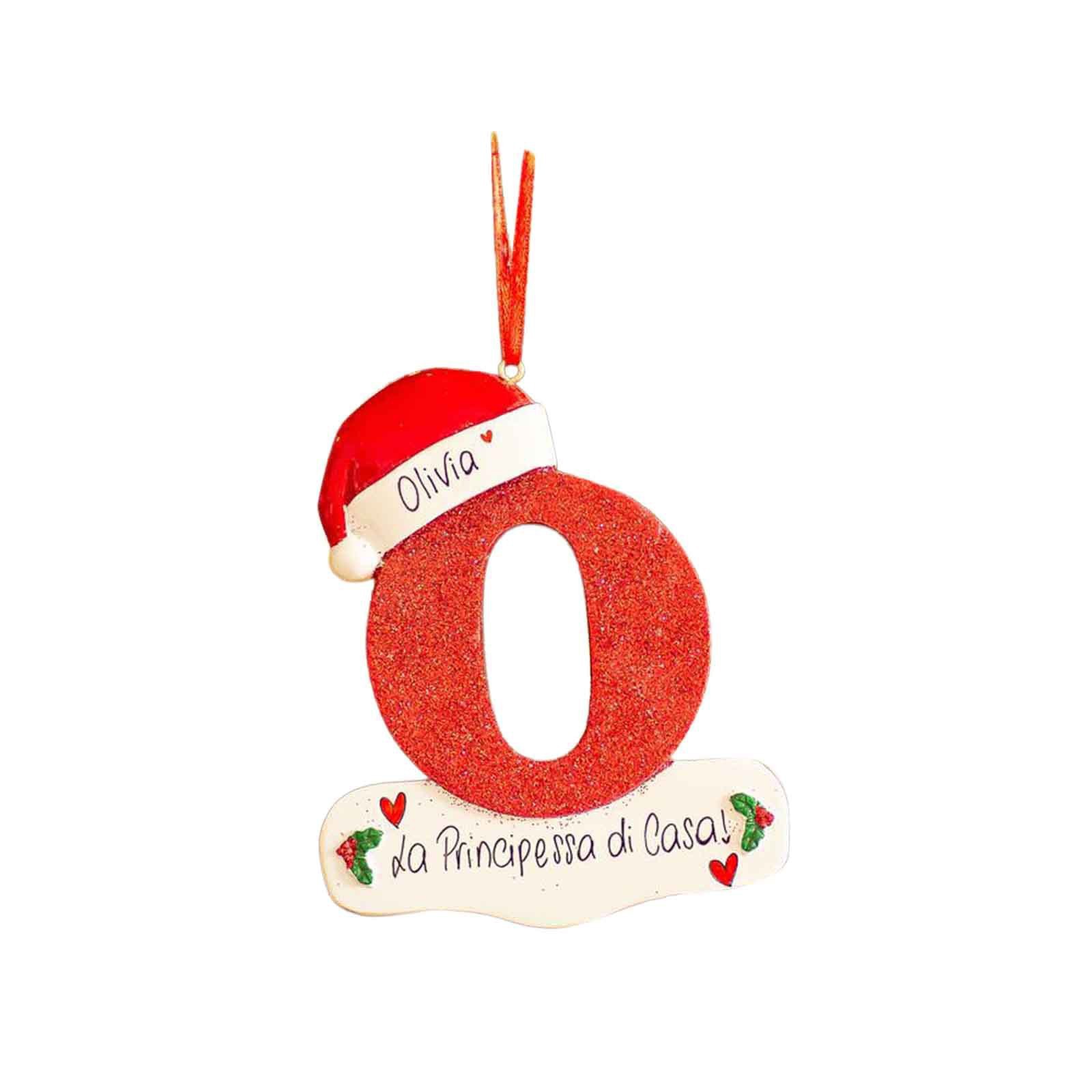 2023 personalizado DIY nombre decoración de Navidad colgante de madera letra colgante de Navidad colgante ornamento image 20