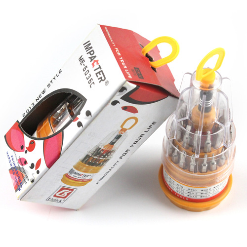 Factory direct sales Pagoda multifunctional 31-in-1 screwdriver manual combination set carbon steel