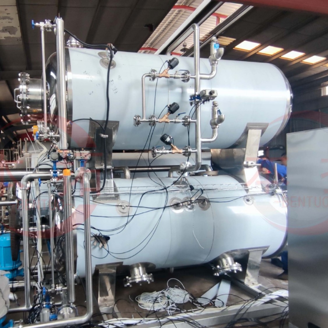 Babao gachas esterilizante olla esterilizante de alta temperatura maquinaria de producción comercial de alimentos sin adición para extender la vida útil