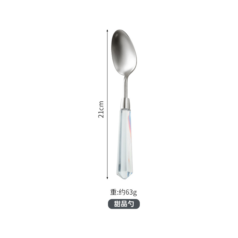 내추럴 디저트 스푼