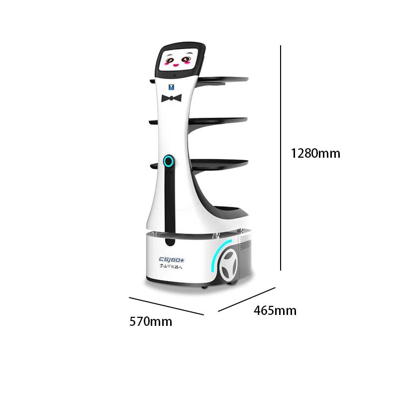 intelligence Food delivery robot Distribution Welcome The hostess Free installation In-Circuit Debugger Long life APP Administration