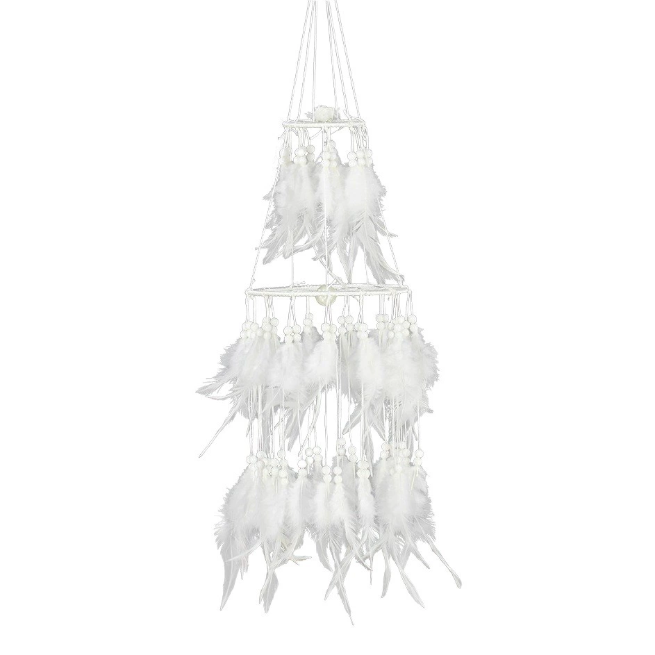 Ночник украшение стены противомоскитная сетка украшение воздушное подвесное украшение Ловец снов ветра кулон милая девушка украшение комнаты