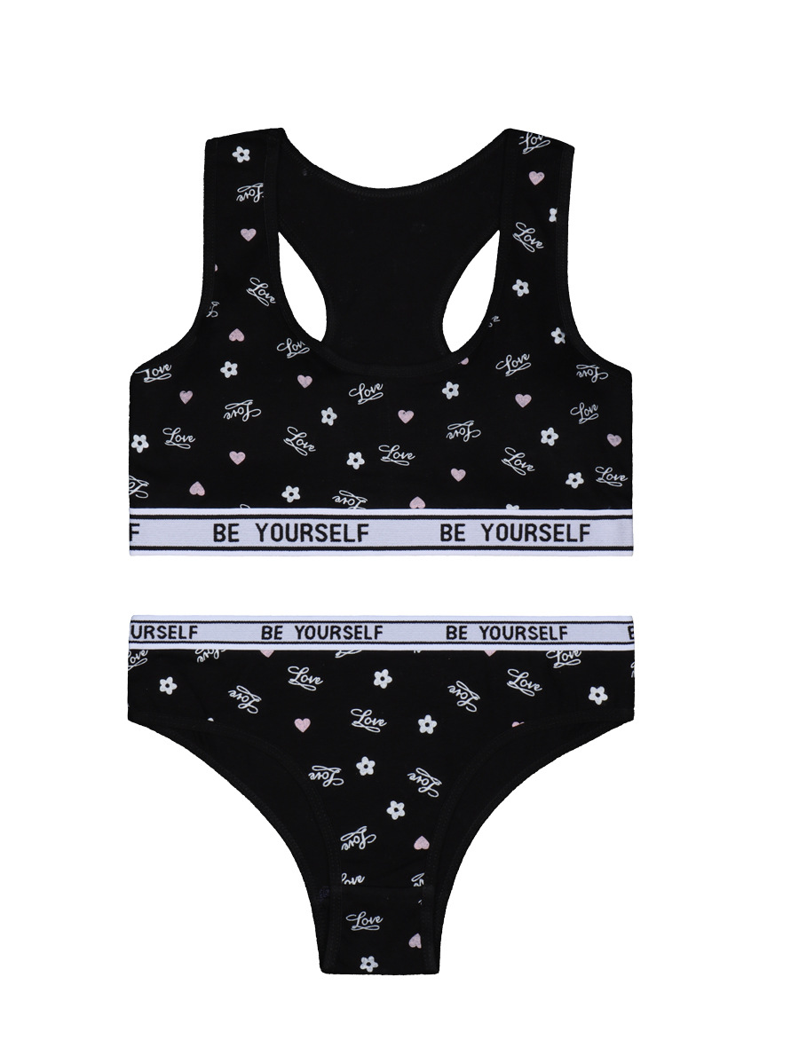 Ropa interior para niñas 10-14 años, período de desarrollo, sujetador, chaleco, deportes, correr, copa fija a prueba de golpes, chaleco a prueba de golpes, niño grande