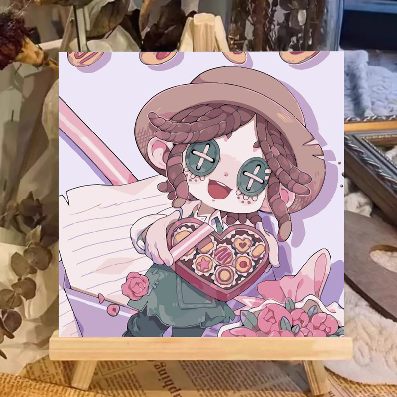 コナンデジタル油絵DIY手塗り怪盗キッドアニメアクリルメーカー卸売装飾画|undefined