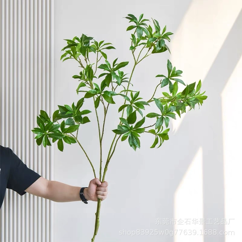 Искусственные цветы и зеленые растения, Андромеда японская, японские подвесные кашпо для внутреннего декора, ландшафтный дизайн, украшение пола в гостиной, шелковые цветы, искусственные листья.