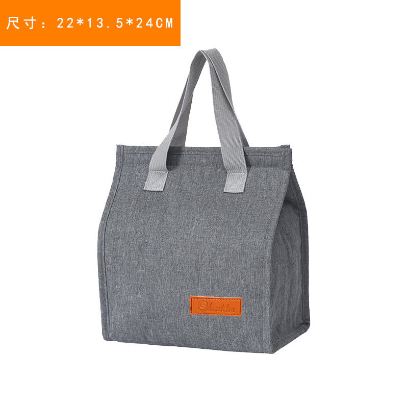Bolsa de almuerzo de commuerzo de viaje, bolsa de aluminio grande, bolsa de almuerzo gruesa, bolsa de almuerzo, bolsa de almuerzo, bolsa de mano