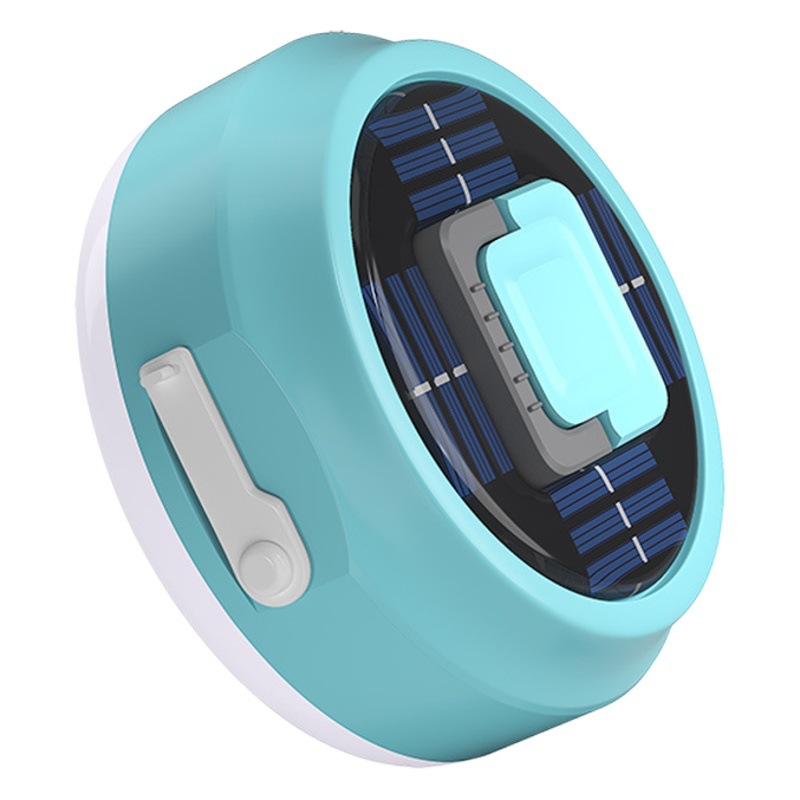 LED de carga solar luz UFO luz que acampa luz de emergencia del hogar puesto en el mercado nocturno puesto de luz al aire libre USB camping