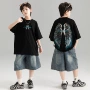 印花宽松新款男童夏装