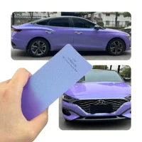 Оптовая автомобильная пленка PET оригинальная серия керамическая ледниковая синяя цветная защитная пленка для полной смены цвета автомобиля наклейка
