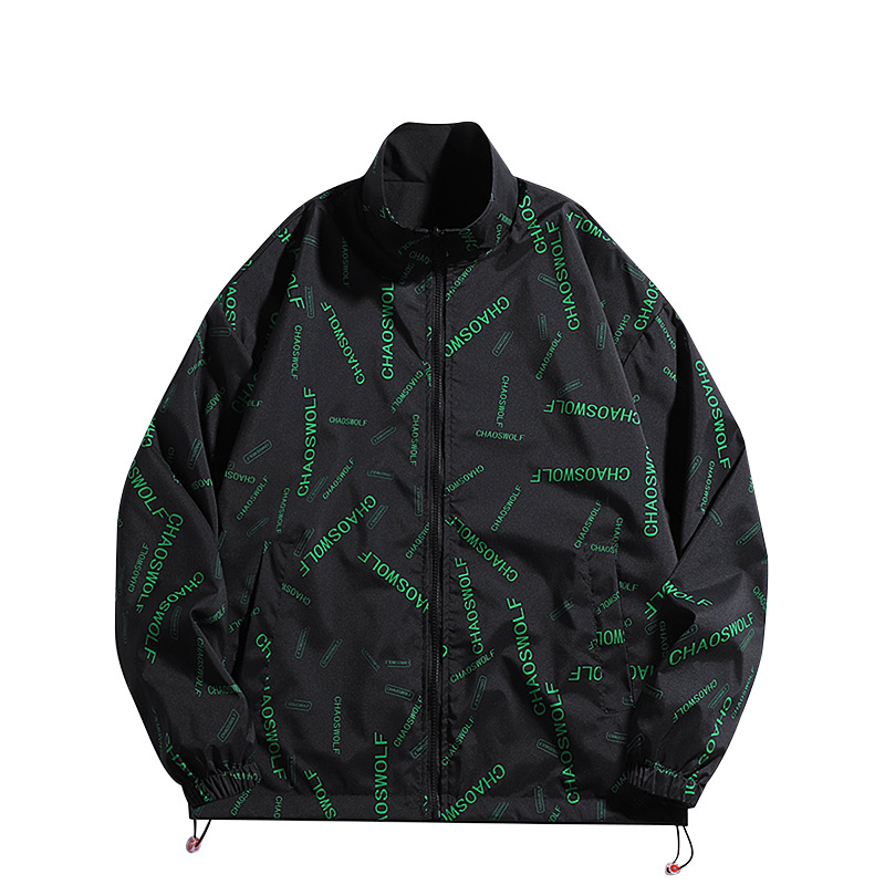 Men's Clothing exclusive double sided jacket for men in spring and autumn, trendy and versatile, handsome and casual couple jackets,tops_voghion.com