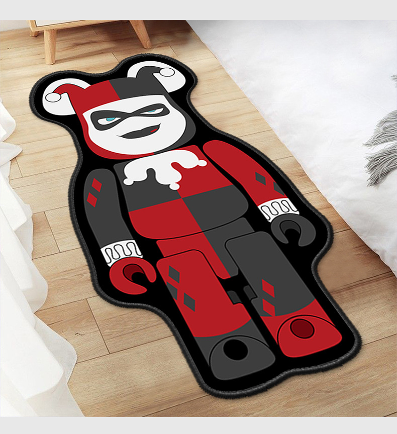 地毯,地垫,客厅地毯,卧室地毯,暴力熊地毯,积木熊地毯,床边谈3