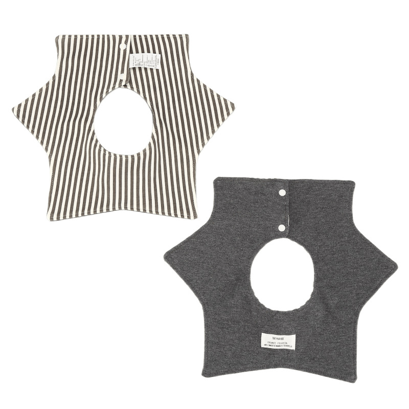 Babero Reversible de Algodón para Bebé Absorbente de 100% Algodón para Bebés image 4