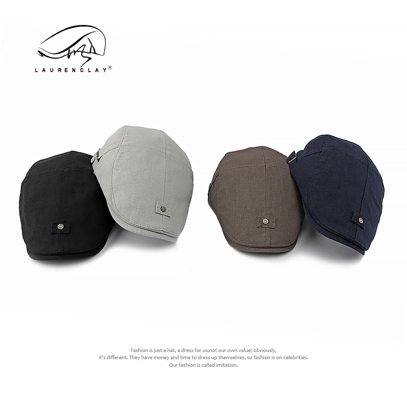 Sombreros de dama boina británico retro progreso sombrero hombre casual personalidad étnica estilo de moda moda sombrero de lengua de pato