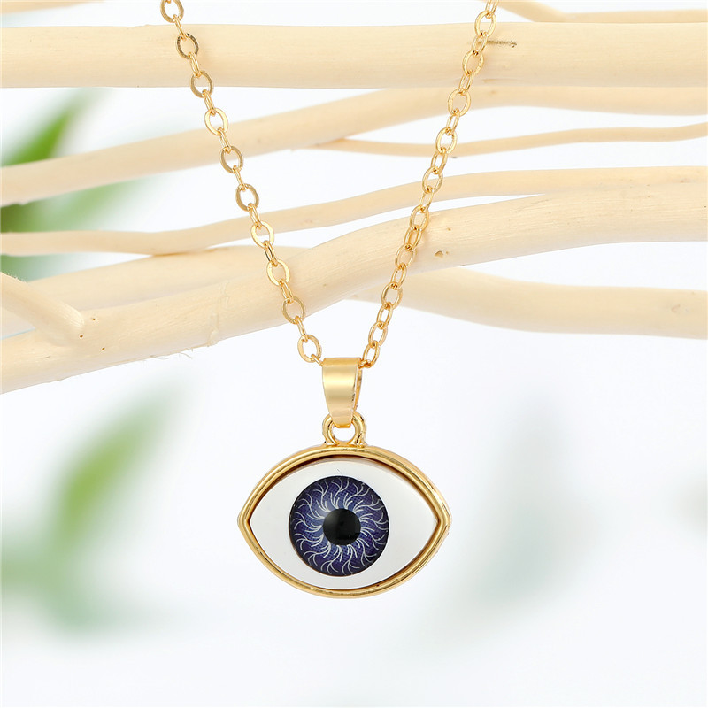 Fashion Style Wholesale Jewelry Fashion Eye Alloy Necklace