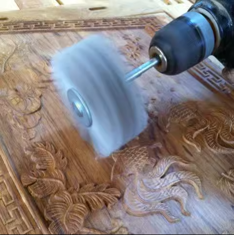 木头打磨抛光工具角磨机抛光片平面木板木材木工磨光机抛光轮神莉