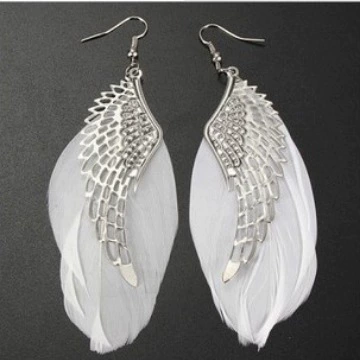 (Торговля через границу), модные ангел wings серьги, европейский стиль, Aliexpress