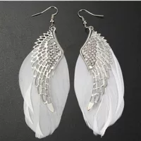 (Торговля через границу), модные ангел wings серьги, европейский стиль, Aliexpress