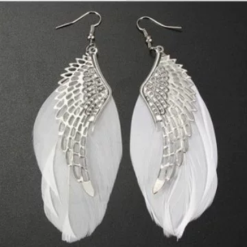 (Торговля через границу), модные ангел wings серьги, европейский стиль, Aliexpress