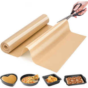 Fcm Silicone Baking Mat Roll Non-Stick Dough Mat Food Grade Baking Mat Non-Slip Silicone Counter Mat Air Fryer