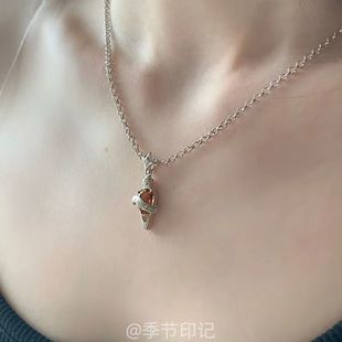 Harry Potter] Fuling agent necklace niche high fashion temperament with design jewelry all-match clavicle chain