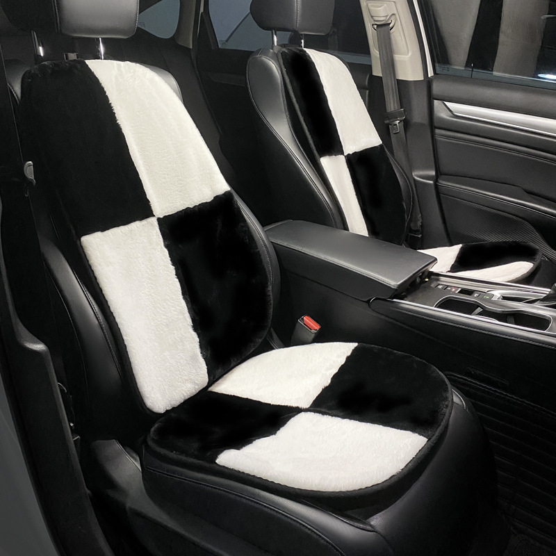 車のクッションの車のクッションの冬の車内の通気性の車のクッションの一枚の後ろの列の小さい腰のネットのネットのクッションのぬいぐるみの女神|undefined