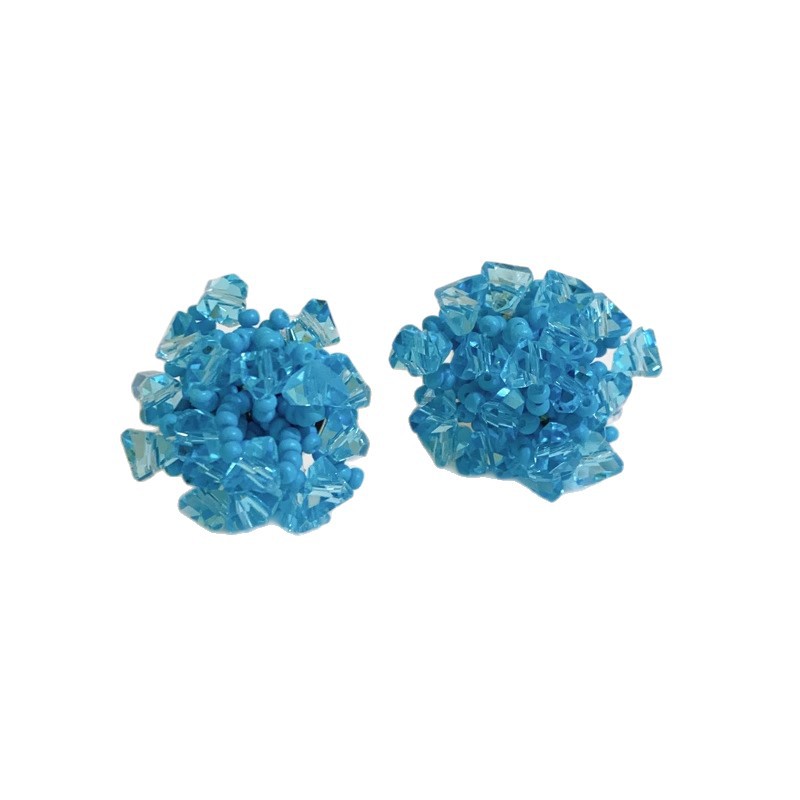 Cool blue earrings