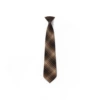 (No need to fight)--brown plaid tie