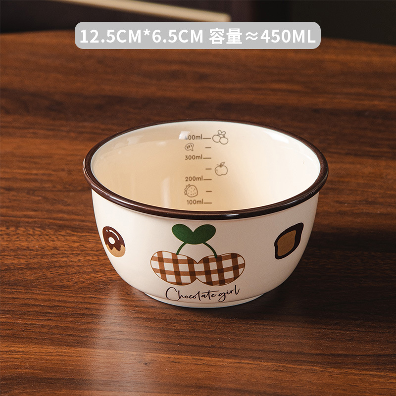 체크무늬 체리