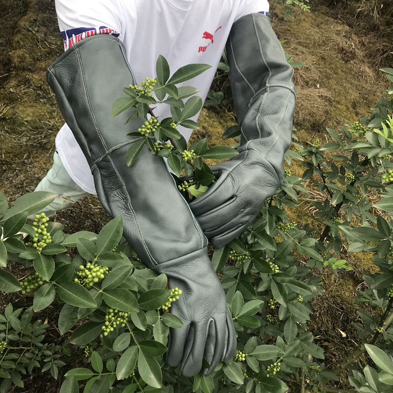 专业园林板栗防刺剥修剪月季牛皮摘防扎仙人掌防刺手套花椒园艺